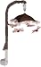 Carter's Butterfly Flowers Musical Mobile, Pink/Choc, 13 X 9 X 4"