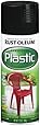 Rust-Oleum 211338 Paint For Plastic Spray, Black, 12-Ounce