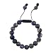 10mm Round Sodalite Bead Adjustable Shamballa Bracelet