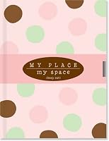 Polka Dots Locking Journal: My Place, My Space (Notebook, Diary) (2nd Gen Lock!) (Locking Journal)