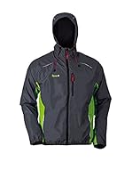 Izas Chaqueta Técnica Cristoph (Gris Oscuro / Verde Claro)