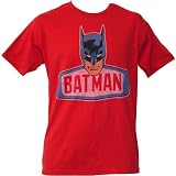 Batman Face Mens T-Shirt by Junk Food