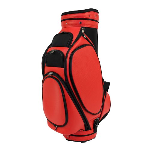 Club Glove Billboard Cart Bag Red Mike J. Carteriy