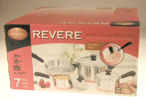 Ekco 1042262 Copper Clad 7-pc Cookware Set product image