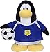Disney Club Penguin 6.5 Inch Series 6 Plush Figure Soccer Player Purple Jersey Includes Coin with Code!