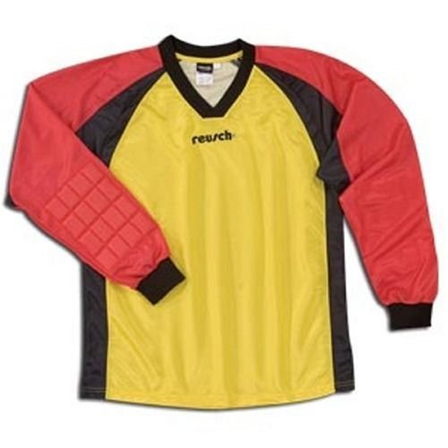 Reusch 1507810 Barcelona Youth Gk Jersey (Canary Yellow/Black/Red - Youth Small)