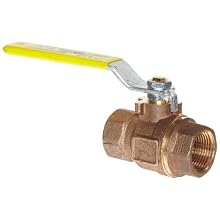 Apollo 77CLF-100 Series Bronze Ball Valve, Potable Water Service, Two Piece, Inline, Lever, NPT Female