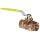 Apollo 77CLF-100 Series Bronze Ball Valve, Potable Water Service, Two Piece, Inline, Lever, NPT Female