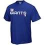 Reebok New York Giants Sideline Short Sleeve Tacon T-Shirt