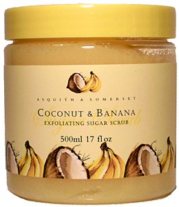 Asquith & Somerset Coconut & Banana Exfoliating Sugar Scrub 17