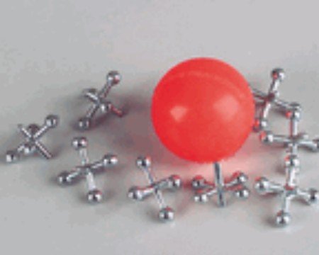 Metal Jacks and Rubber Ball Set On Sale