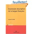 Grammaire descriptive de la langue fran�aise