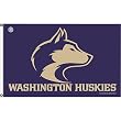 Washington Huskies 3X5 Banner Flag