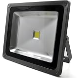 50W WARMWEISS - LED Flutlicht Fluter Strahler Scheinwerfer Licht objektbeleuchtung SMD IP65