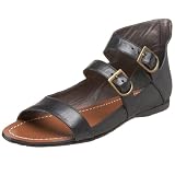 Mea Shadow Womens Elisa Open Toe Flat Sandal