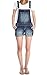 WallFlower Women's Shortalls Juniors Legacy (Standard and Plus), Brandy, Large