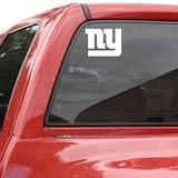 New York Giants "NY" Team Logo - 8" WHITE - Vinyl Decal Window Sticker - NFL NFC superbowl champians