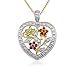 18k Yellow Gold Plated Sterling Silver Genuine title=