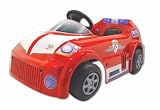 Toys S.R.L 622534 - Feuerwehrfahrzeug, Pedal