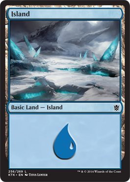 Magic: the Gathering - Island (256) - Khans of Tarkir