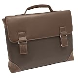Masters Brown Nylon Satchel Style Briefcase