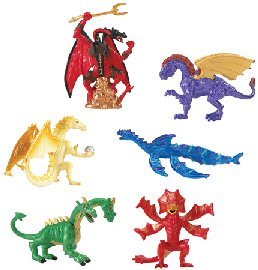 Childrens Toyshop  Toys : Lair of the Dragons Collection 2 Tubes by Safari Ltd.