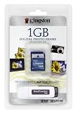 Kingston KR-B061G-1KQ 1GB USB 2.0 DataTraveler and 1GB SD Card Digital Photo Frame Accessory Kit (Blue/White)