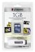Electronics : Kingston KR-B061G-1KQ 1GB USB 2.0 DataTraveler and 1GB SD Card Digital Photo Frame Accessory Kit (Blue/White)