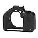 easyCover ECC100DB Camera Case for Canon 100D/SL1 (Black)