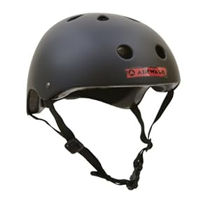 Airwalk Regular Skate Helmet, Medium, Black