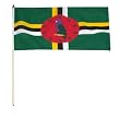 Dominica Flag 12 x 18 inch