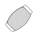 Farberware 79854-10 BBQ Oval Grid Grill