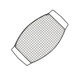 Farberware 79854-10 BBQ Oval Grid Grill