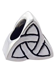 Biagi Celtic Knot Sterling Silver Bead, Pandora Compatible