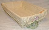 Bananafish Bubblegum Wicker Basket with Liner