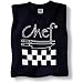 San Jamar TS002 Chef Revival Cotton T-Shirt with Chef Logo, X-Large, Black