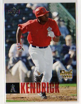 2006 Upper Deck # 970 Howie Kendrick Rookie Los Angeles Angels Baseball Card
