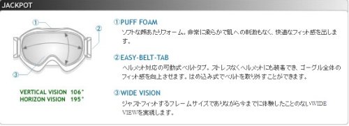 Cover image : 【2009】ダイス ゴーグルDICE 【 JACKPOT POLARIZE PASTEL BLUE MIRROR DROP 】