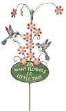 Hummingbird Metal Whirligig Wind Spinner