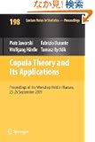 Copula Theory and Its Applications: Proceedings of the Workshop Held in Warsaw, 25-26 September 2009 (Lecture Notes in Sta...