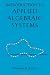 Introduction To Applied Algebraic Systems Introduction To Applied Algebraic Systems