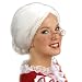 Mrs. Santa Claus Wig Christmas Costume Accessory (B358)