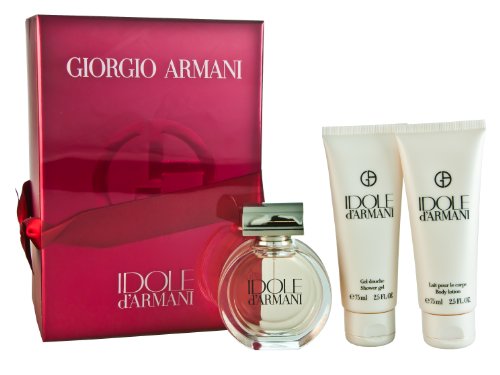 Giorgio Armani Idole Geschenkset (50ml EDP + 75ml Duschgel + 75ml K&ouml;rperlotion) Preisvergleich