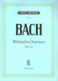 Weihnachtsoratorium Bwv 248. Klavierauszug