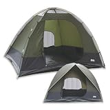 Family Square Dome 5 Person Tent--