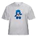 41e3ZDm84lL. SL75  Build A Bear:Blue Care Bear, Carebears   Adult Birch Gray T Shirt Small