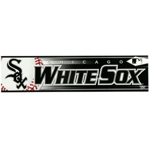 Chicago White Sox - Logo & Name Bumper Sticker MLB Pro Baseball