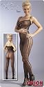 Netzcatsuit schwarz L/XL
