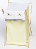 JoJo Designs Baby and Kids Clothes Laundry Hamper - Bumble Bee