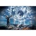 Summoning The Storm Native American, Horses Art Poster Print - 24x36